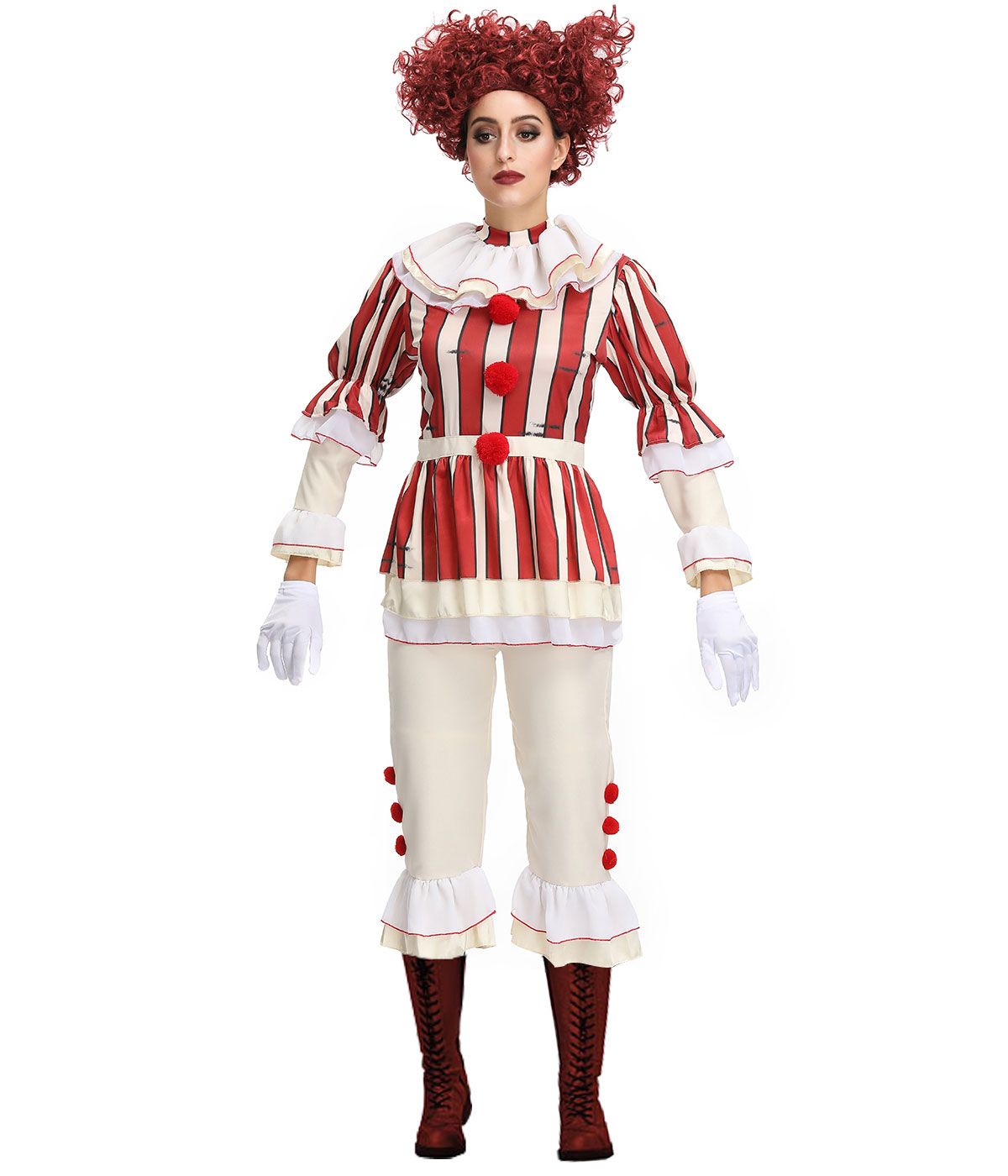 F1915 sexy clown costume for women